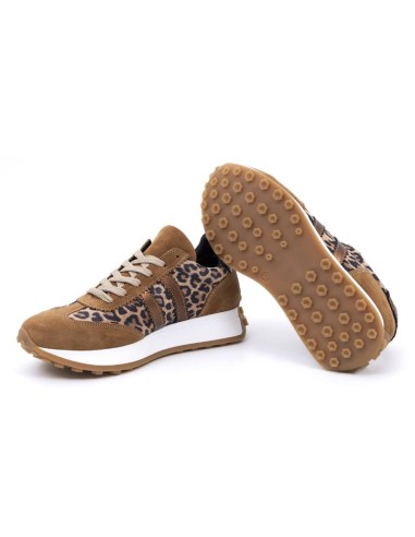 Brown suede Women's sneakers