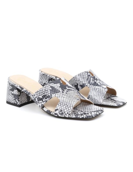 sandales femme de peau blanc W-TULA-WHITE