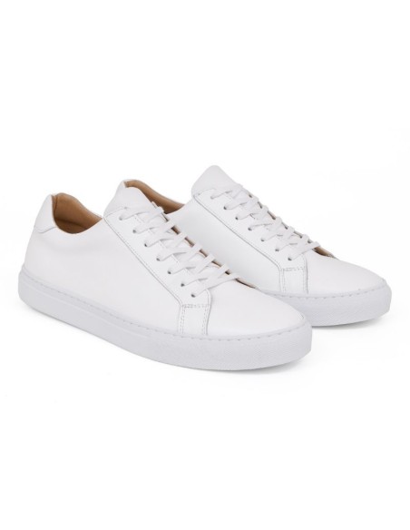 Grey suede sport shoe