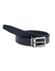 Blue leather belt 2