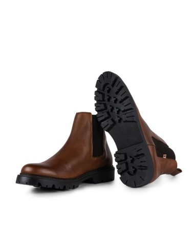 bottines chelsea de peau cuir BRIO-CUERO