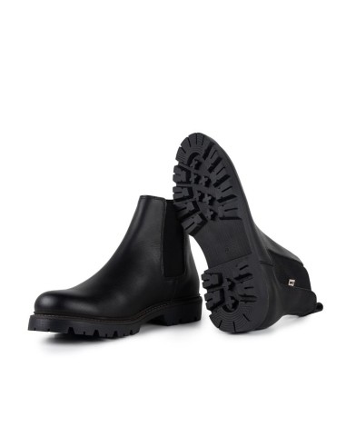 bottines chelsea de peau le noir BRIO-NEGRO