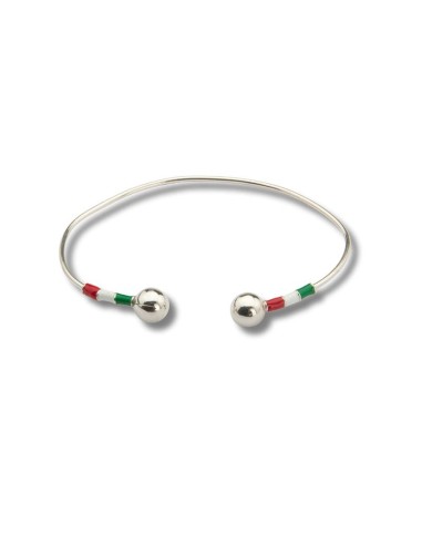 Bracelet en argent cuir-noir JWM-BRAIT-PLATA