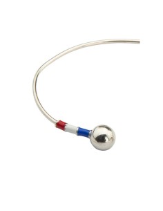 Brazalete de plata acabado a mano color plata 2