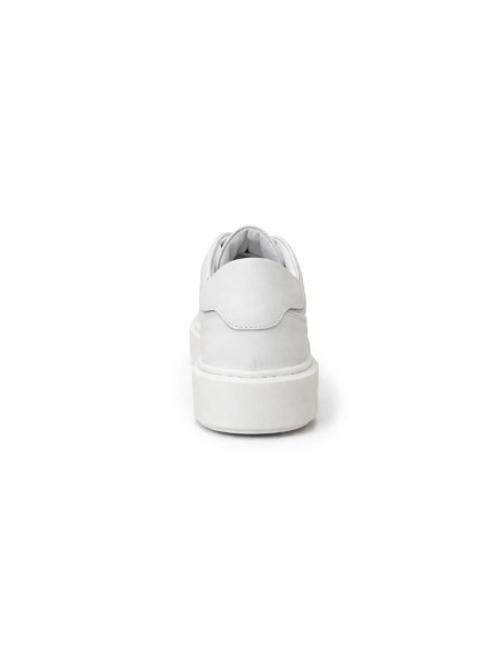 baskets de peau blanc MELIN-BLANCO