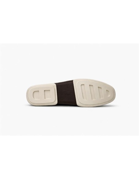 Mocassin de peau marron MOCPORTES-TESTA