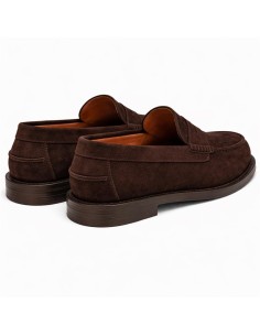 Mocassin suède marron SATORA-BROWN 2
