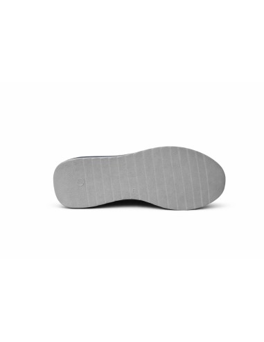 Grey suede sport shoe