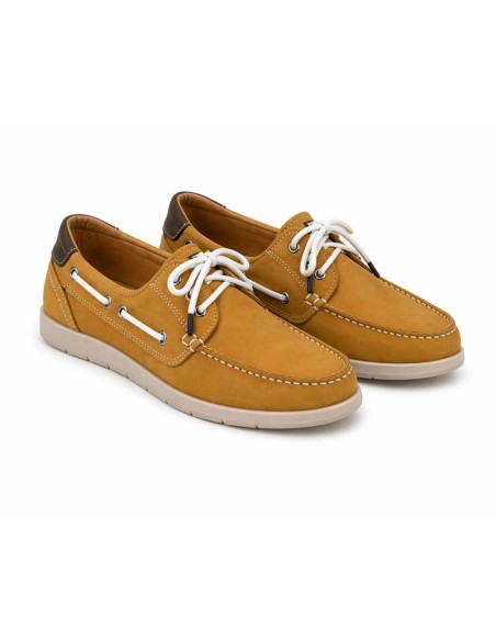 Moustache nubuck boat shoe