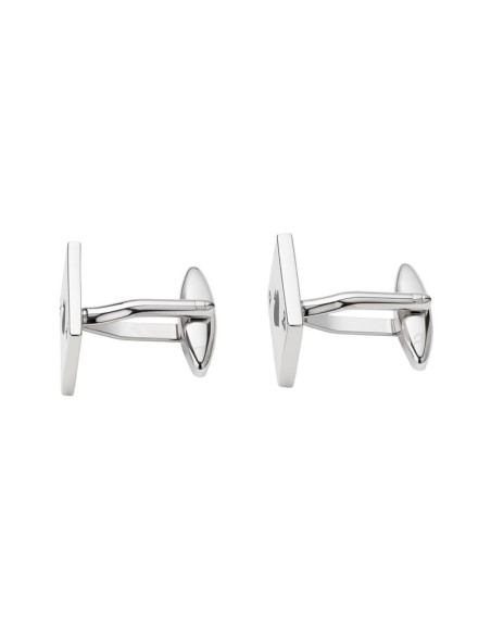 Gemelos de latón figura divertida color plata