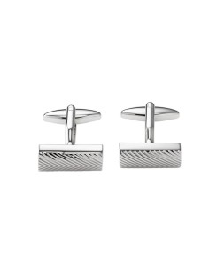 Gemelos de latón tubular color plata