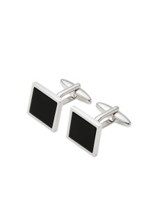 Jumeaux laiton le noir GEM-RKOA187-BLACK
