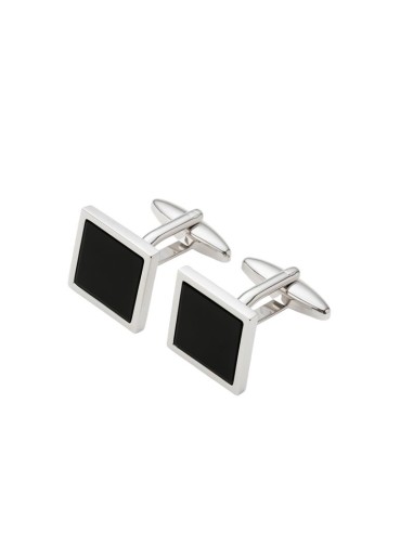 Jumeaux laiton le noir GEM-RKOA187-BLACK