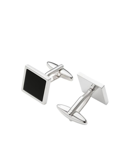 Jumeaux laiton le noir GEM-RKOA187-BLACK