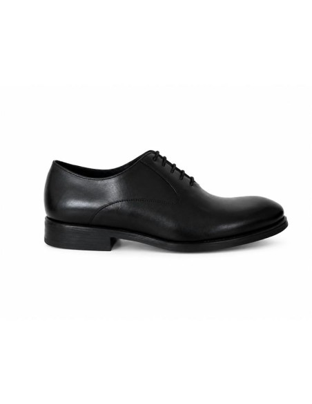 Oxford de piel con costura color negro
