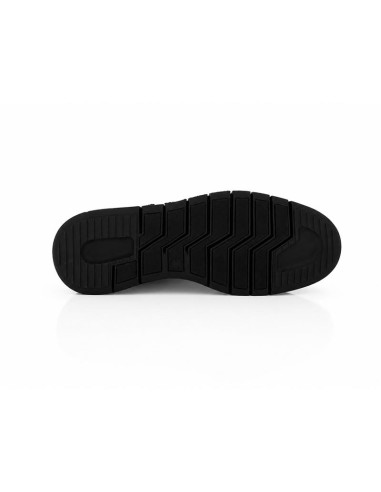Black leather derby