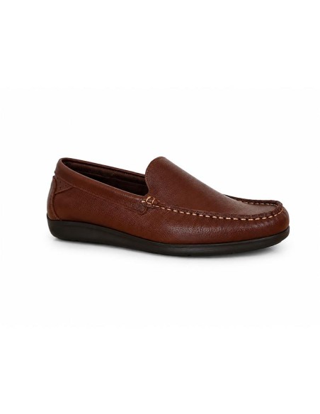 Light Brown leather moccasin