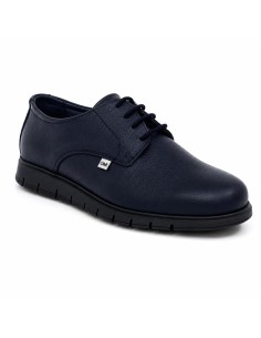 Derby de peau bleu MEVOR-NAVY 2