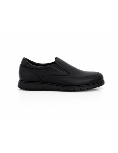 Black leather moccasin 2