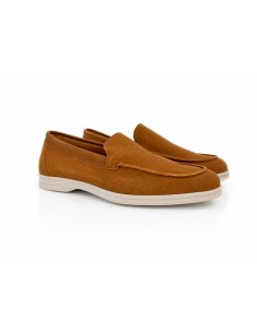Light Brown nubuck moccasin