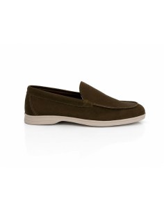 Green nubuck moccasin 2