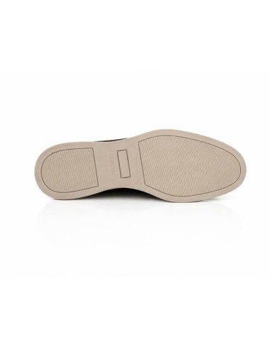 Green nubuck moccasin