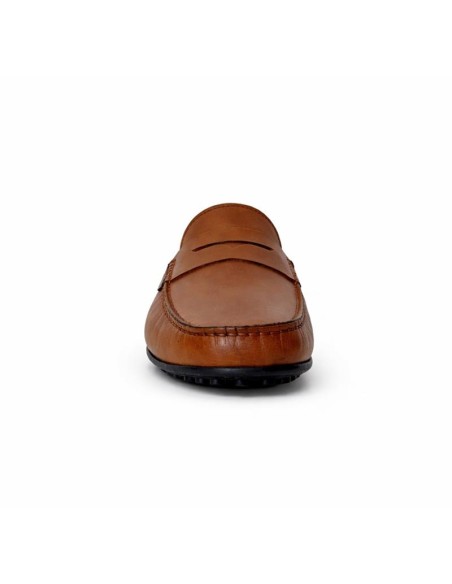 Light Brown leather moccasin