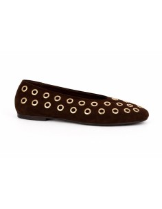 Brown suede Ballet Flat 2