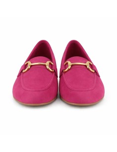 femmes mocassins suède rose W-SEMUNA-PINK 2