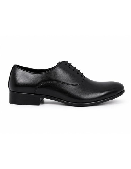 Black leather Oxford