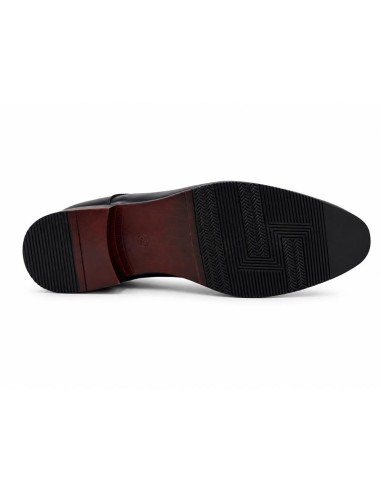 Black leather Oxford