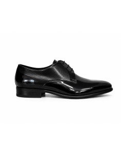 Black leather derby 2