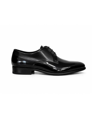 Derby de peau le noir PAGRO-BLACK