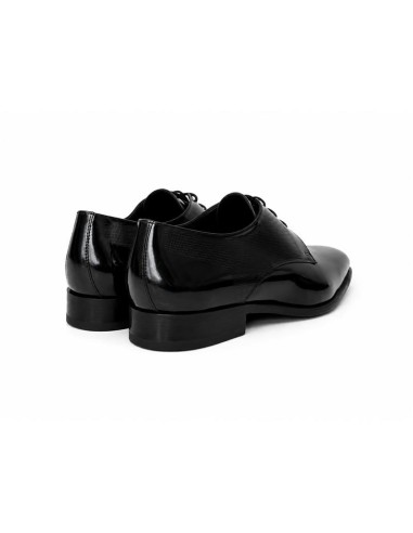 Derby de peau le noir PAGRO-BLACK