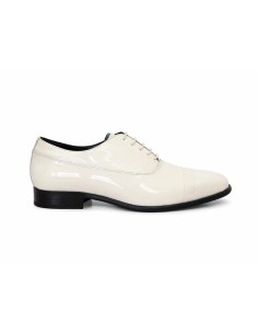 Oxford de piel con plantilla extraible color blanco 2