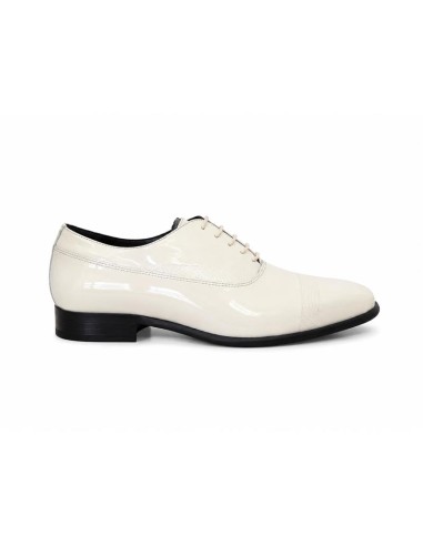 White leather Oxford