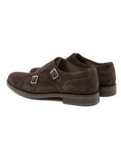 Brown suede monkstrap 2