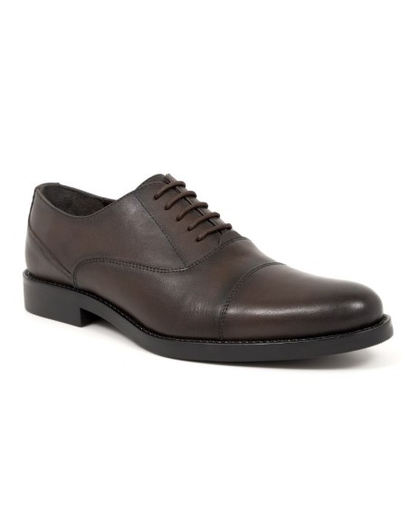 Brown leather Oxford