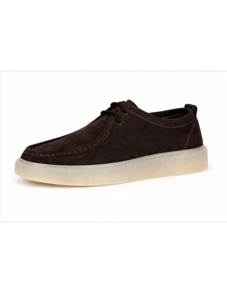 Brown suede Casual derby
