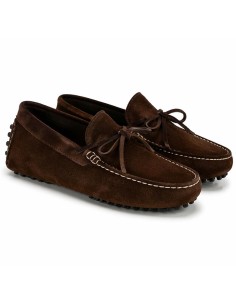 Mocassin suède marron MESARI-BROWN