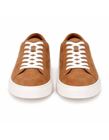 Brown suede sneakers