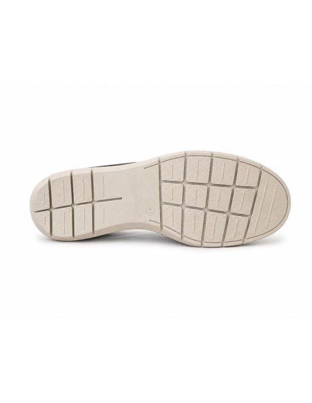 Nautique de peau cuir TUANE-NAVY