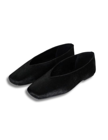 Ballerine de peau le noir W-DEGAL-BLACK