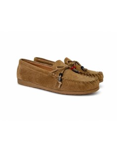 femmes mocassins de peau cuir W-MOCTER-CUERO