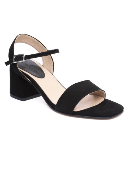 chaussures habillées femme de peau le noir W-ANTELA-NEGRO