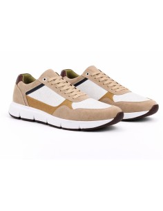 Beige suede sneakers 2