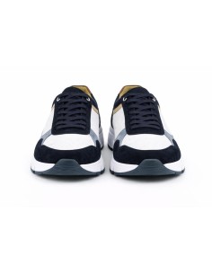 baskets suède bleu SINTERO-NAVY