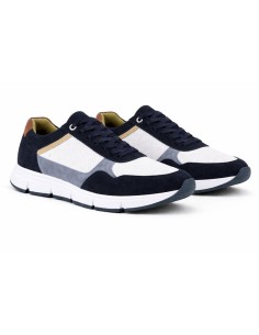 baskets suède bleu SINTERO-NAVY 2