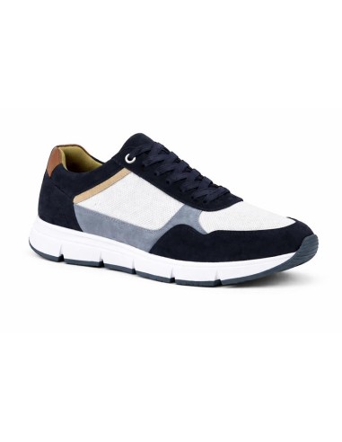 baskets suède bleu SINTERO-NAVY