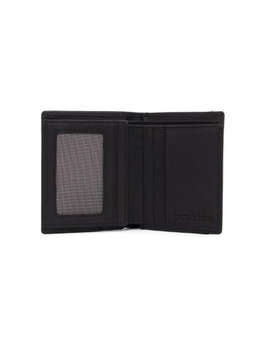 Black leather wallet